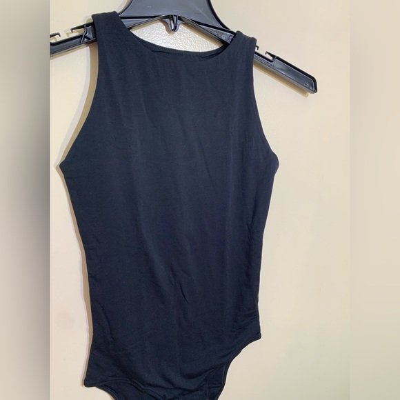 Everlane The Cutaway Tank Bodysuit Black bikini Body Suit Women’s NWOT - Picture 10 of 12